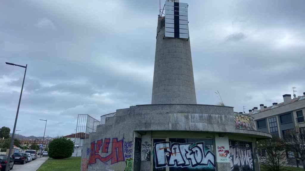 Faro de Canido, en Nigrán (Pontevedra).