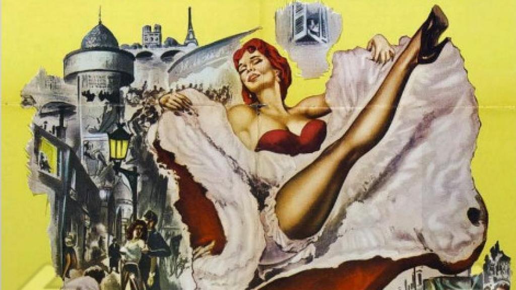 El cartel de Moulin Rouge de John Huston.