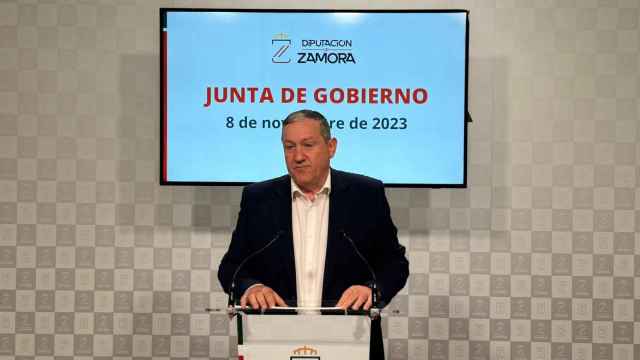 El presidente de la Diputación de Zamora, Javier Faúndez