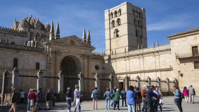 Plaza de la Catedral en Zamora