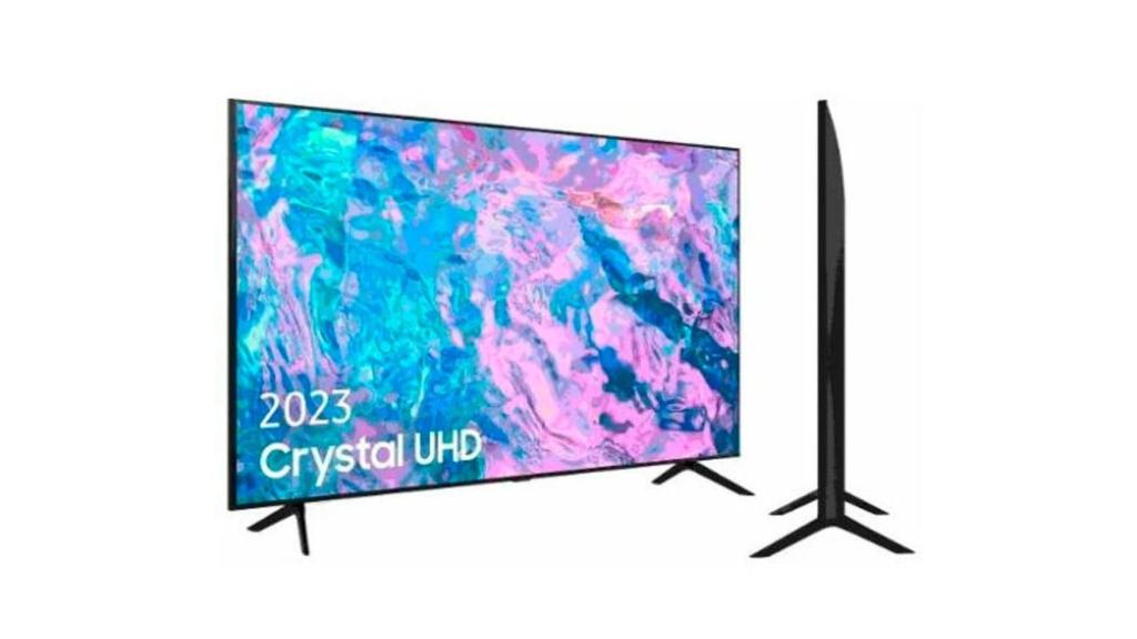 El televisor Samsung TU75CU7105.