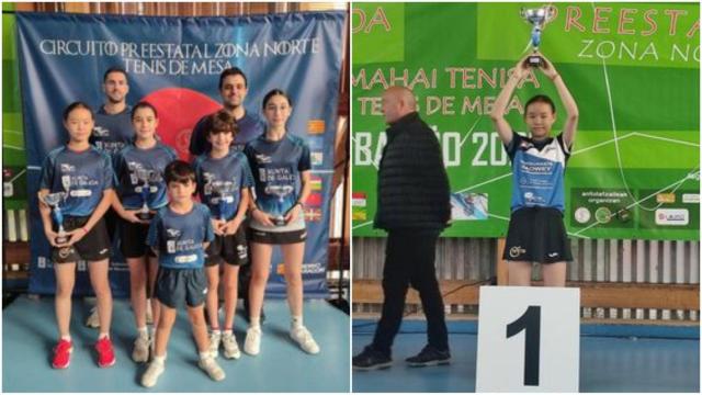 Cinco jugadores del Club del Mar de tenis de mesa de A Coruña irán al Campeonato Estatal