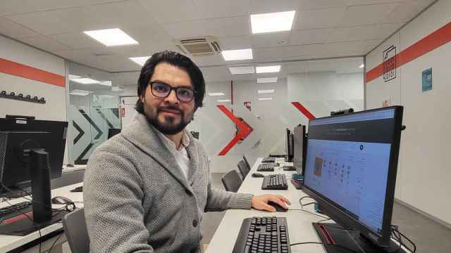 Óscar Altuna, de 32 años, está realizando un curso de especialización en Inteligencia Artificial y Big Data