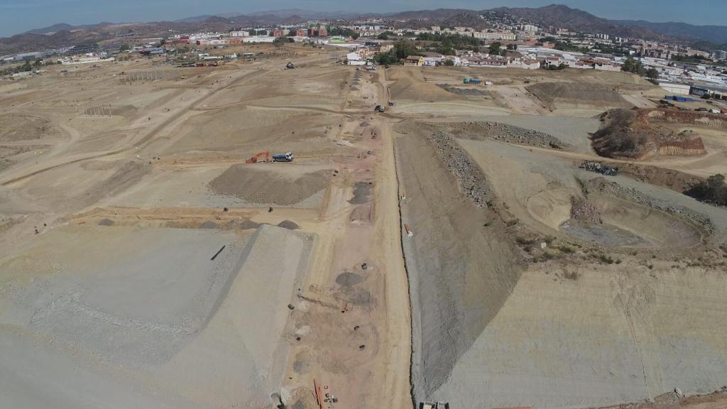 Estado de las obras de urbanización de Distrito Zeta el pasado mes de septiembre.