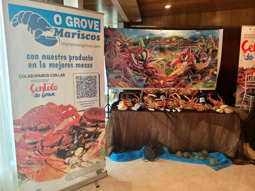 El centollo, pulpo y camarón protagonizan las XXI Xornadas Gastronómicas da Centola do Grove en Bodegas Arzuaga