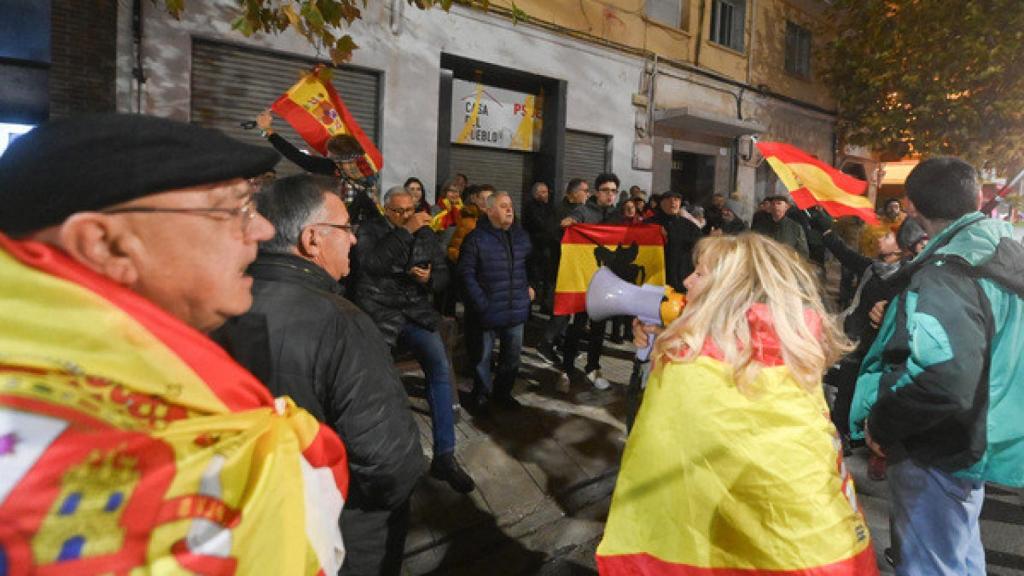 Protestas en Burgos