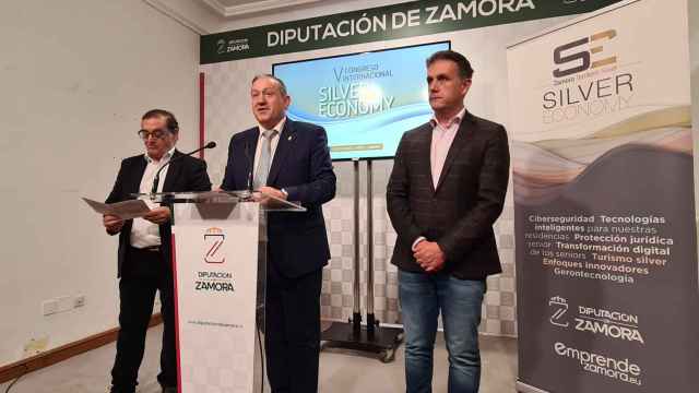 Narciso Prieto, Javier Faúndez y Ramiro Silva presenta en V Congreso Silver Economy de Zamora