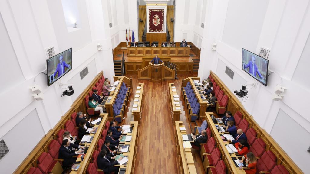 Pleno de las Cortes de Castilla-La Mancha. Foto: Cortes CLM.