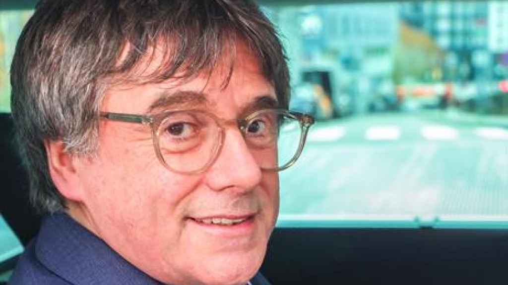 Carles Puigdemont este jueves en Bruselas.