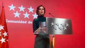 La presidenta de la Comunidad de Madrid, Isabel Díaz Ayuso, este jueves.