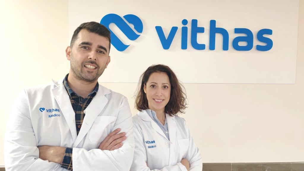 El equipo de podología del Hospital Vithas Málaga.