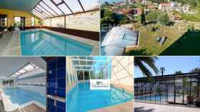 Cinco piscinas cubiertas en el área de Vigo.