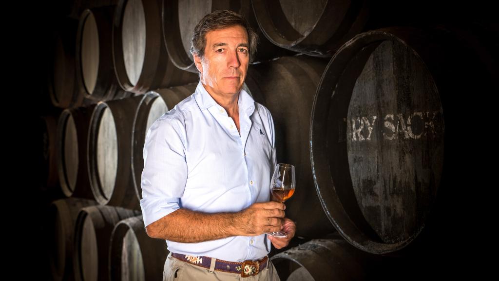 Rafael Medina, uno de los miembros de la familia detrás de la bodega Williams & Humbert.