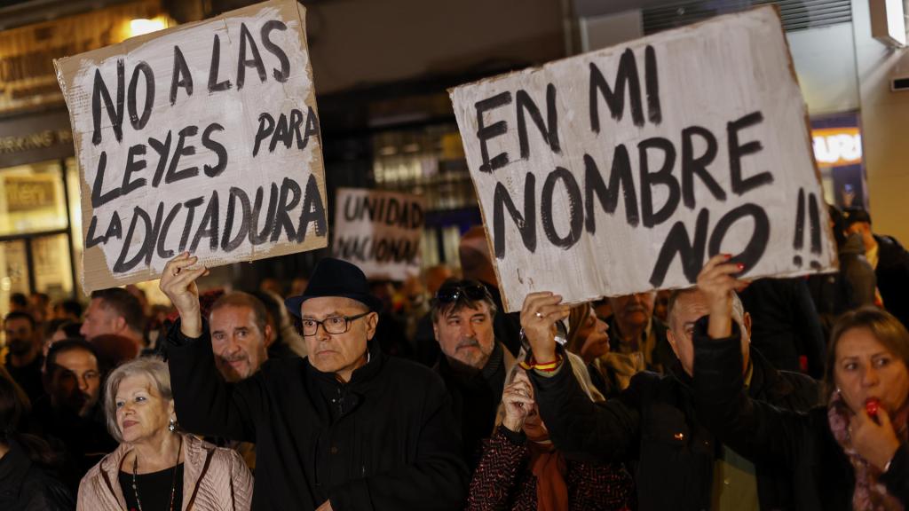 Concentración este jueves frente a la sede del PSOE en Valencia contra los pactos de investidura