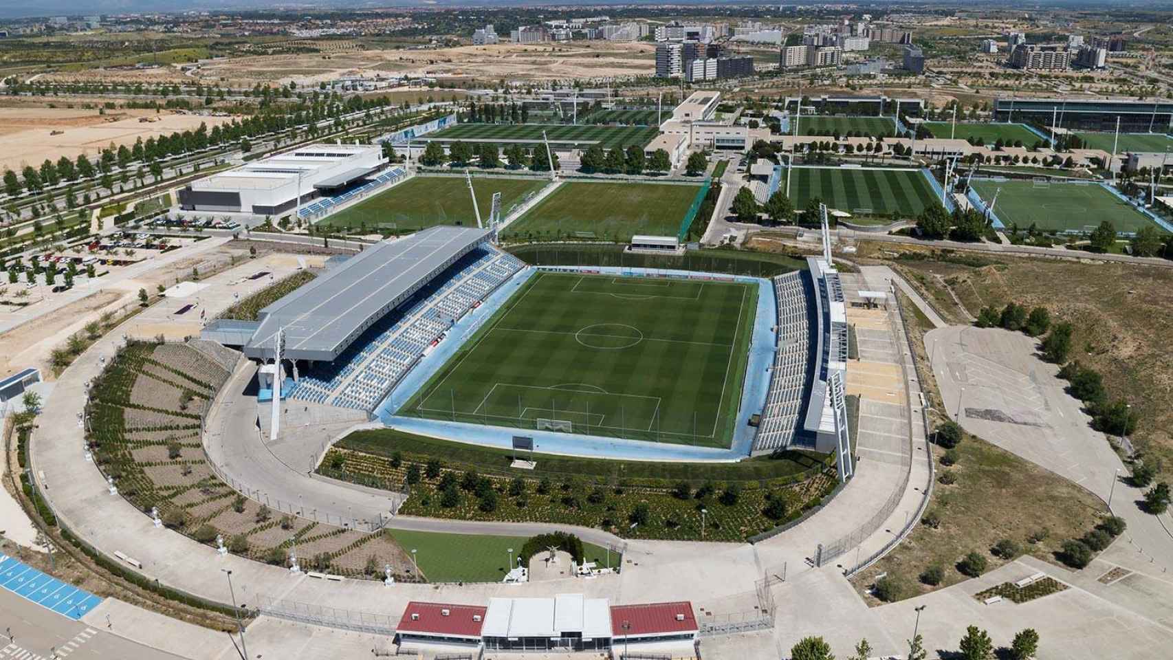 El Alfredo Di Stéfano, la gran instalación de la Ciudad Deportiva.