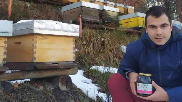 Javier Miguel Fernández, el leonés que ha elaborado la mejor miel de España