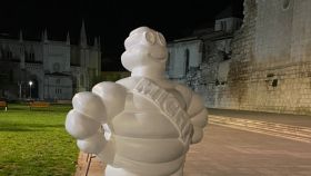 Muñeco de Michelin en Valladolid