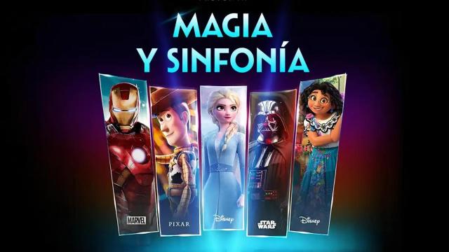 Primicia: Magia y Sinfonía de Disney llega al Coliseum de A Coruña estas Navidades