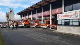 Un incendio obliga a evacuar un edificio en A Estrada, en el que no se registraron heridos