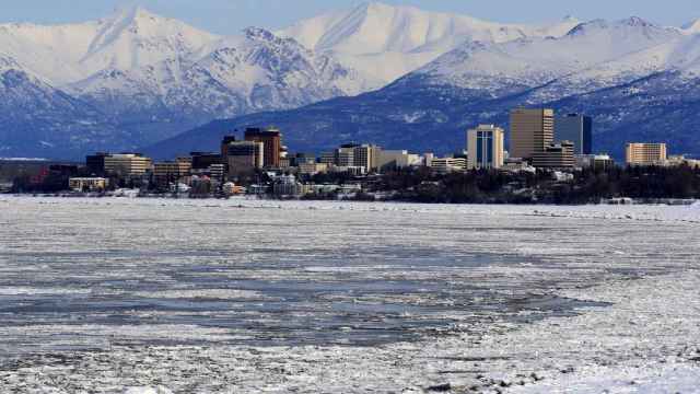 La ciudad de Anchorage.