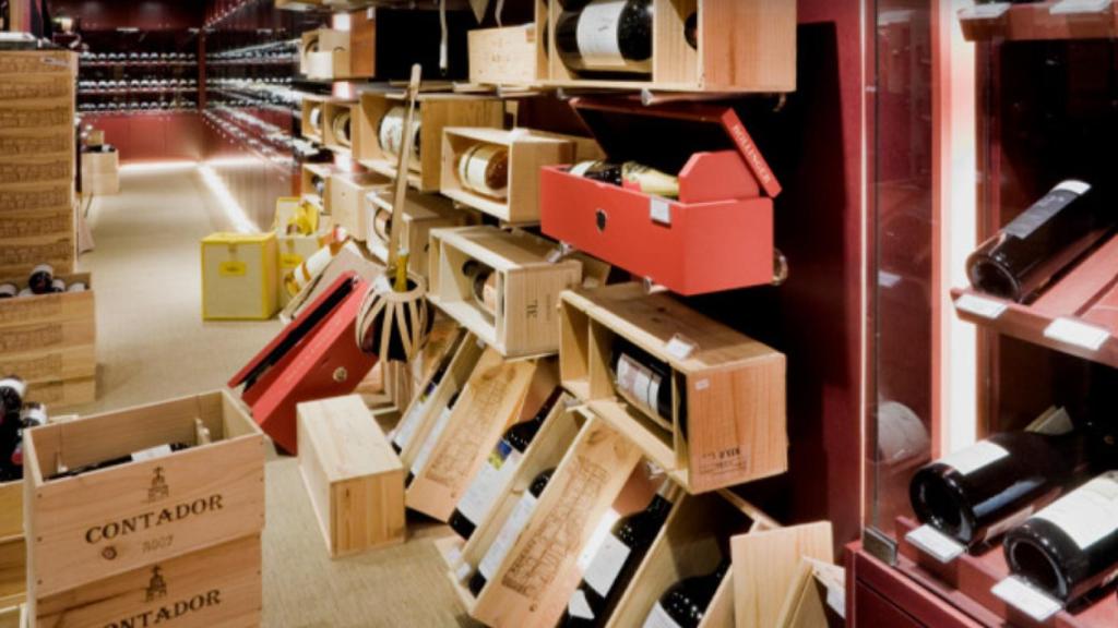 Interior de la tienda de Lavinia en Ortega y Gasset.
