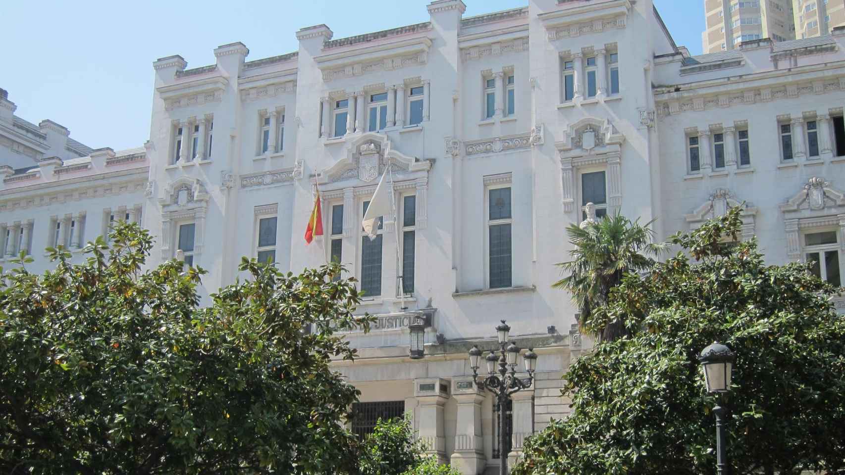 Sede del Tribunal Superior de Xustiza de Galicia.