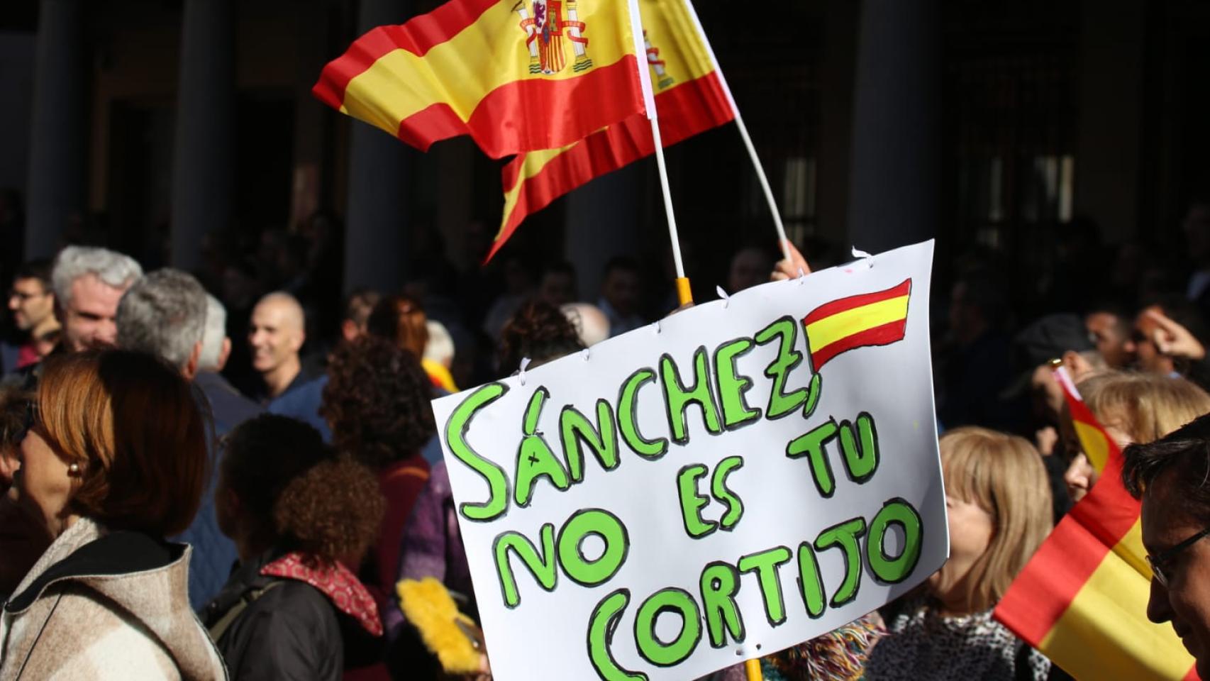 Protesta en Toledo. Foto: Venan Martín
