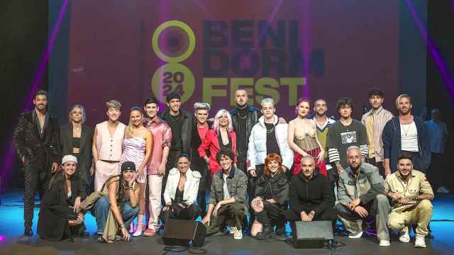Los 16 aspirantes a la tercera edición del Benidorm Fest este sábado en Sevilla.