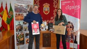 Entrega de premios del XII Concurso fotográfico de la Fiesta de la Vendimia de Cigales .