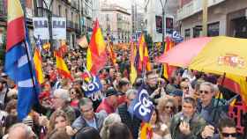 Manifestación contra la amnistía en Valladolid