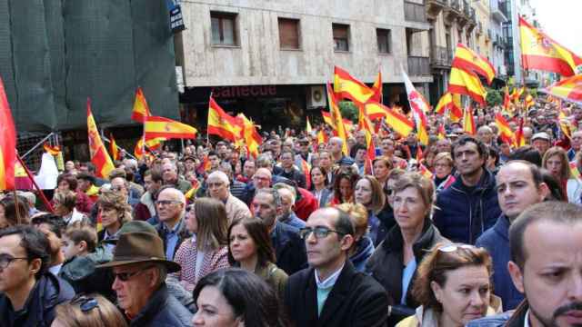 Protesta contra la amnistía de este domingo en Cuenca