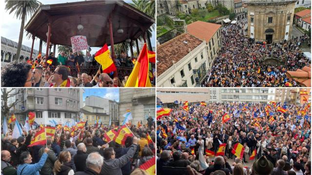 Imágenes de A Coruña, Pontevedra, Lugo y Ourense