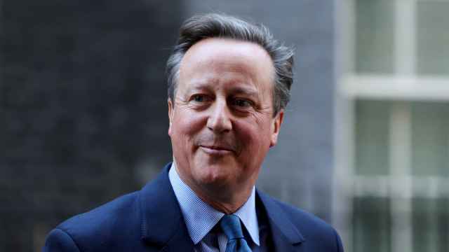 David Cameron, ex primer ministro británico y recién nombrado ministro de Exteriores, este lunes.