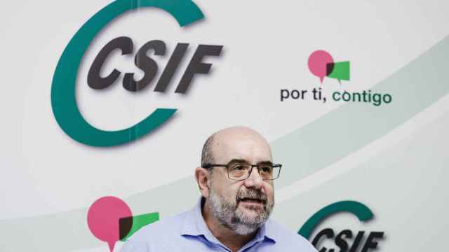El presidente de la Central Sindical Independiente y de Funcionarios (CSIF), Miguel Borra