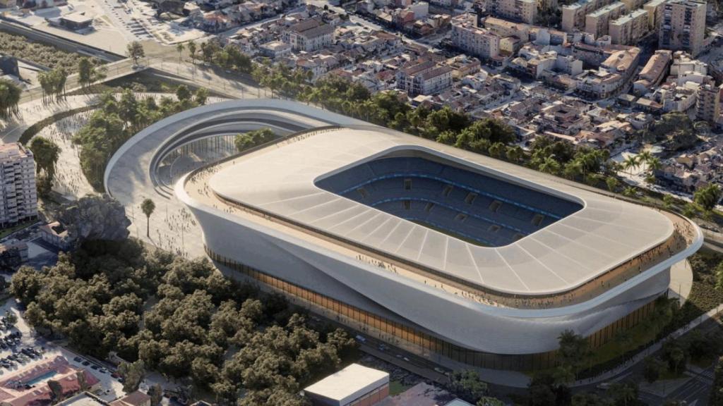 Detalles de la Nueva Rosaleda de Málaga