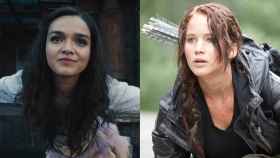 Lucy Gray y Katniss Everdeen