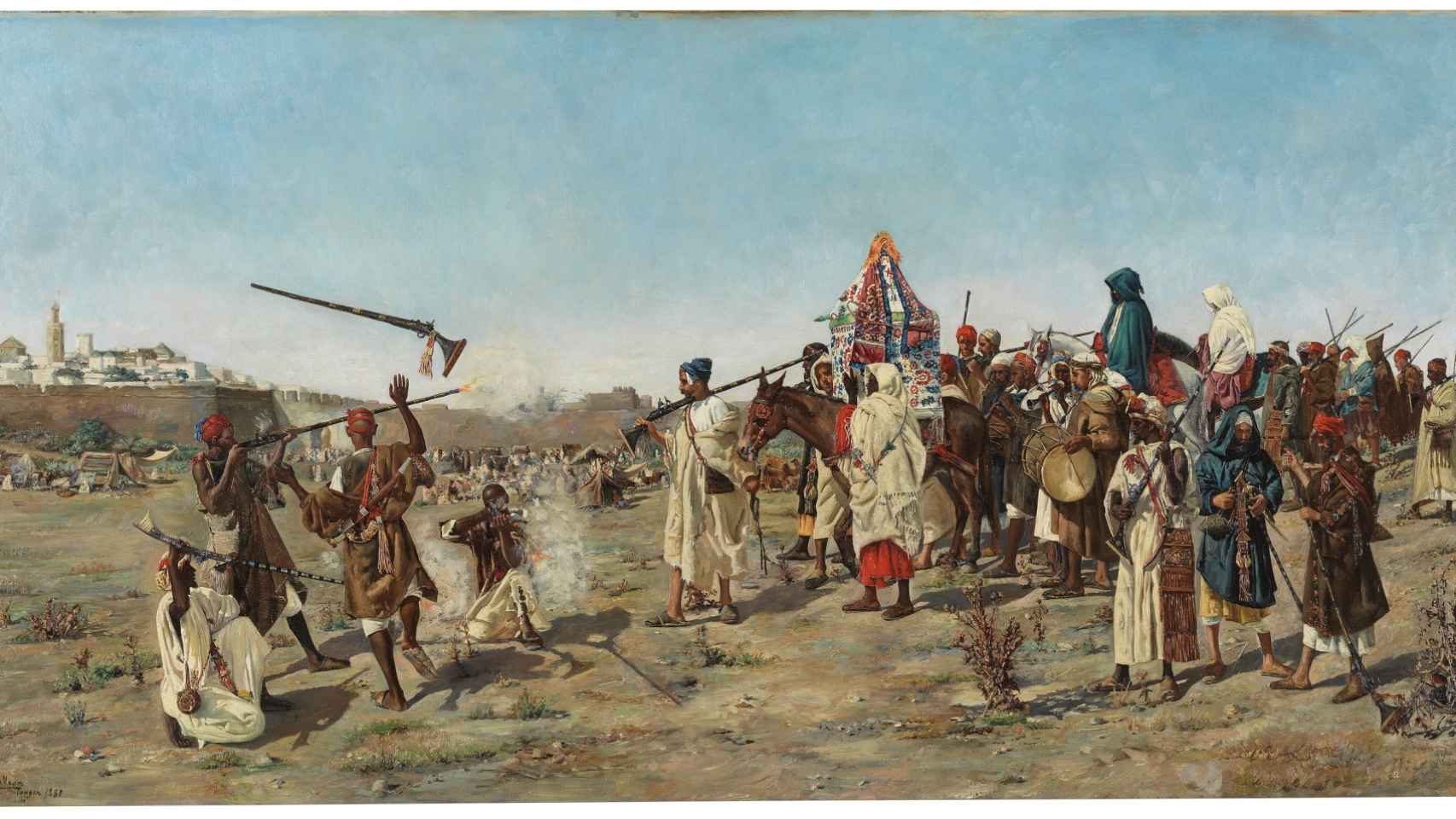 'Un casamiento marroquí' 1881