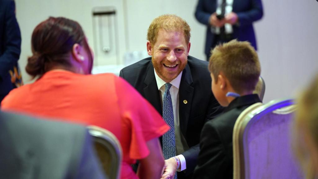 El príncipe Harry en los premios de WellChild, celebrados en septiembre.