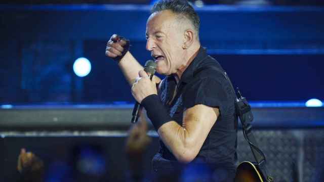 Bruce Springsteen durante uno de sus conciertos