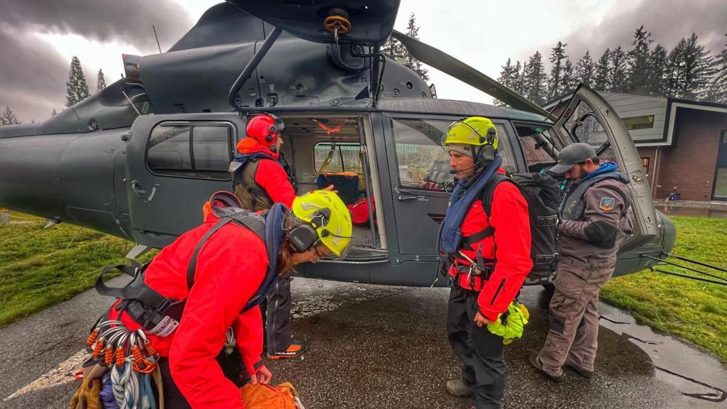 Imagen de NSR, el grupo especializado en el rescate en plena naturaleza en Vancouver, Canadá