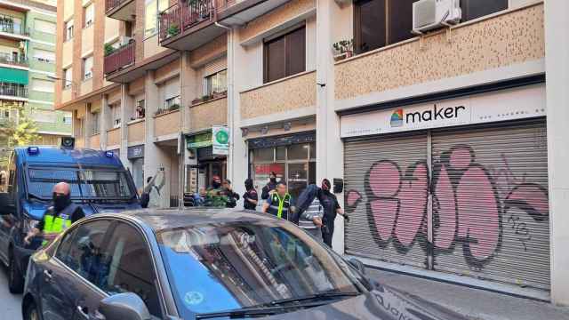 Una de las detenciones, en Cataluña.