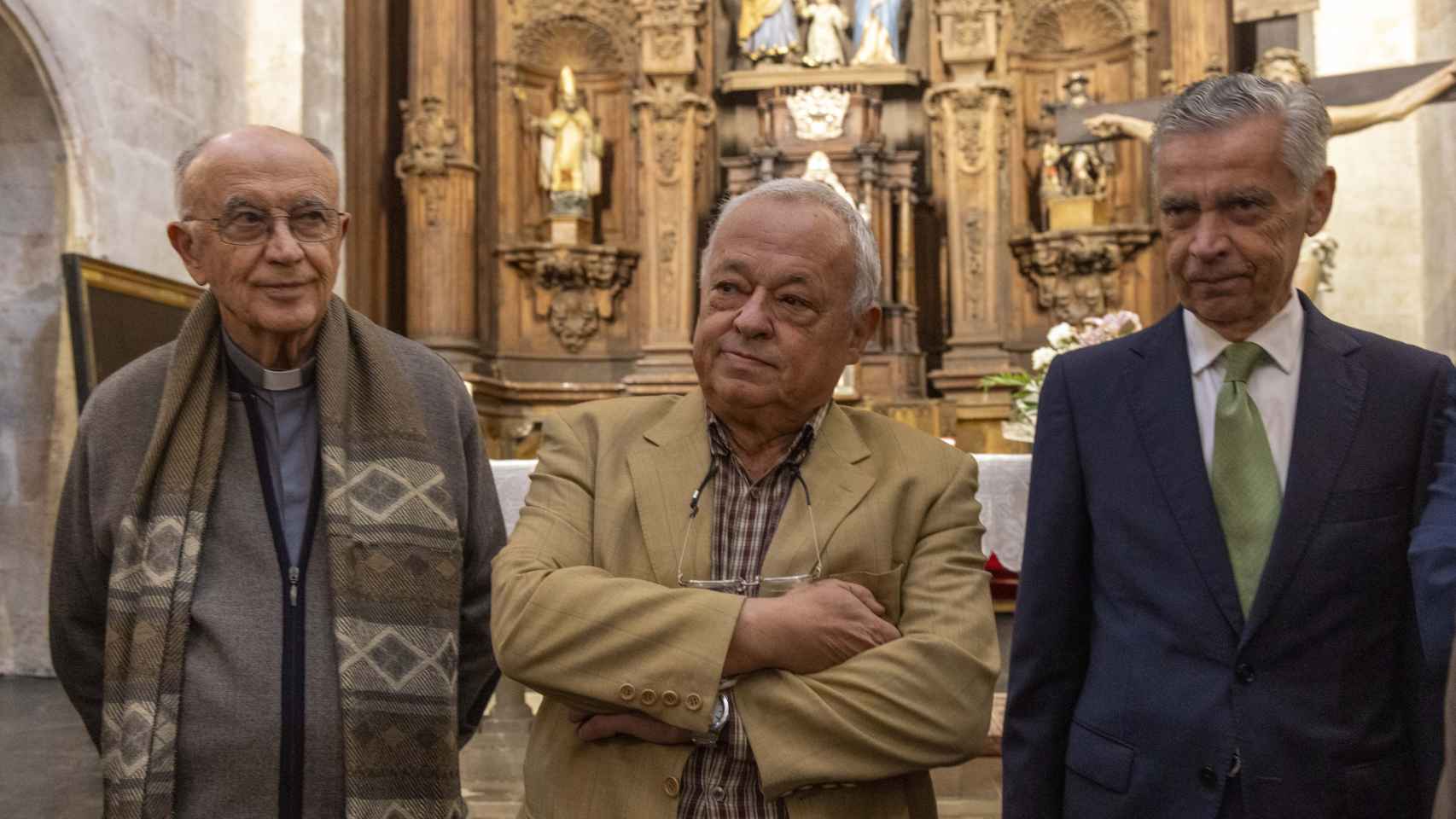 Visita institucional a la iglesia de San Martín de Tours de Salamanca
