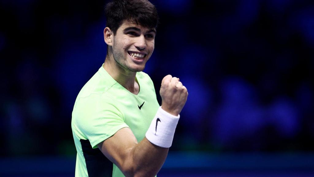 Carlos Alcaraz, en las ATP Finals