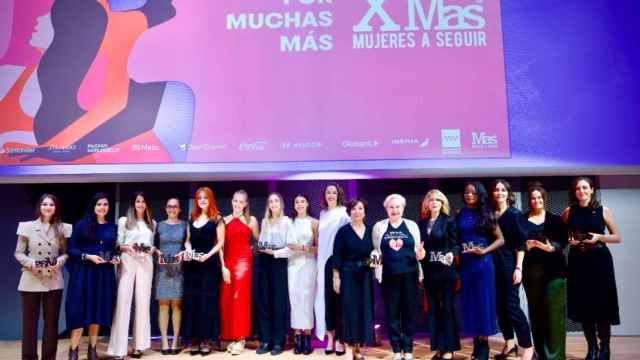 Las 14 mujeres ganadoras del premio MAS en su X edición.