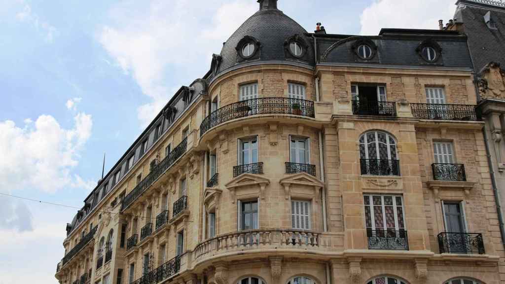 Uno de los edificios de la ciudad de Dijon