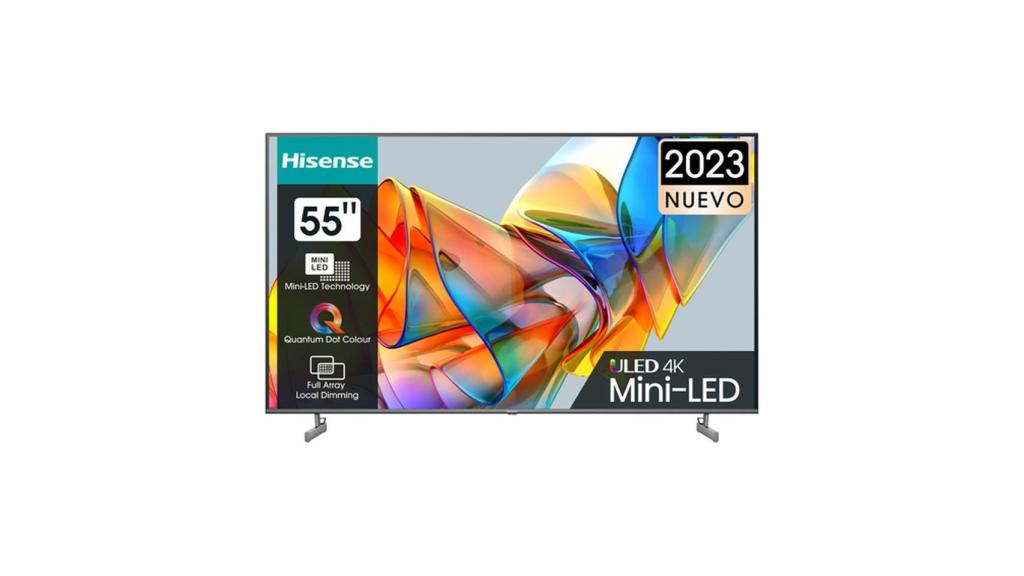 Televisor HiSense.