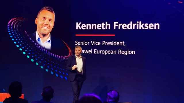 Kenneth Fredriksen, vicepresidente senior de Huawei para Europa.