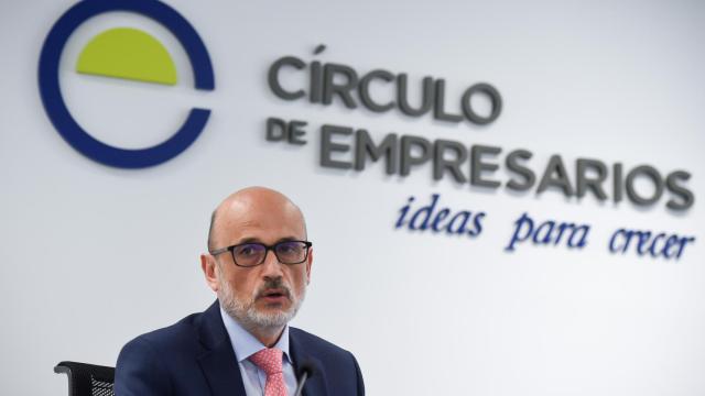 El presidente del Círculo de Empresarios, Manuel Pérez-Sala