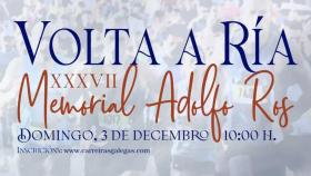 Ferrolterra celebrará el 3 de diciembre una nueva edición de la carrera popular Adolfo Ros