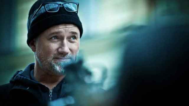 David Fincher en el rodaje de 'El asesino'